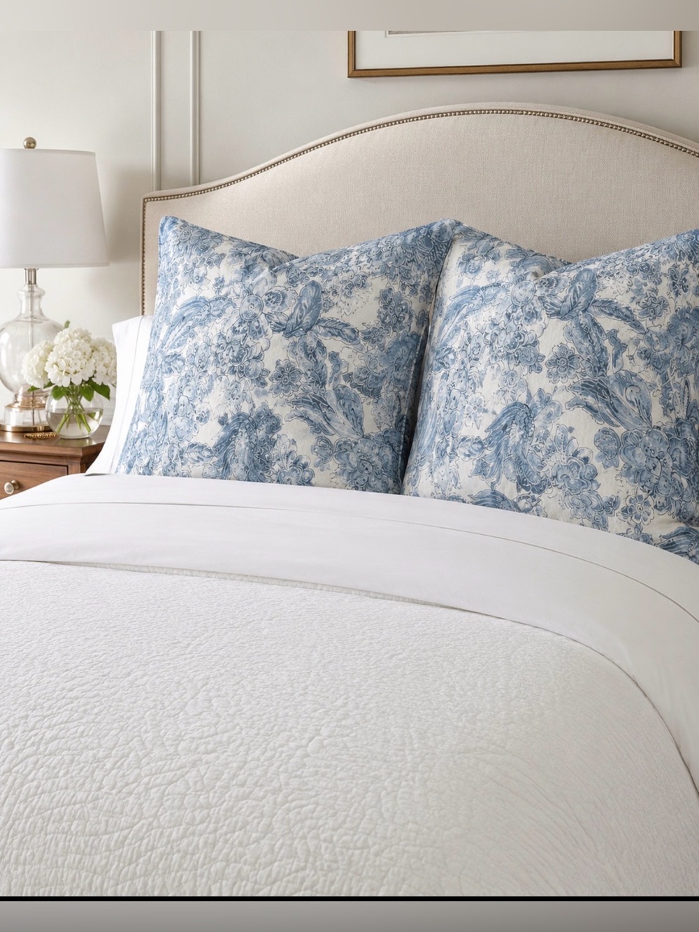WILLIAM SONOMA Vintage Bird  Euro Sham
Bundle